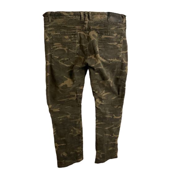 XRAY Jeans Men's Size 34 x 30 Green Camo Skinny Jeans School Cotton Stretch Hunt - Picture 12 of 12